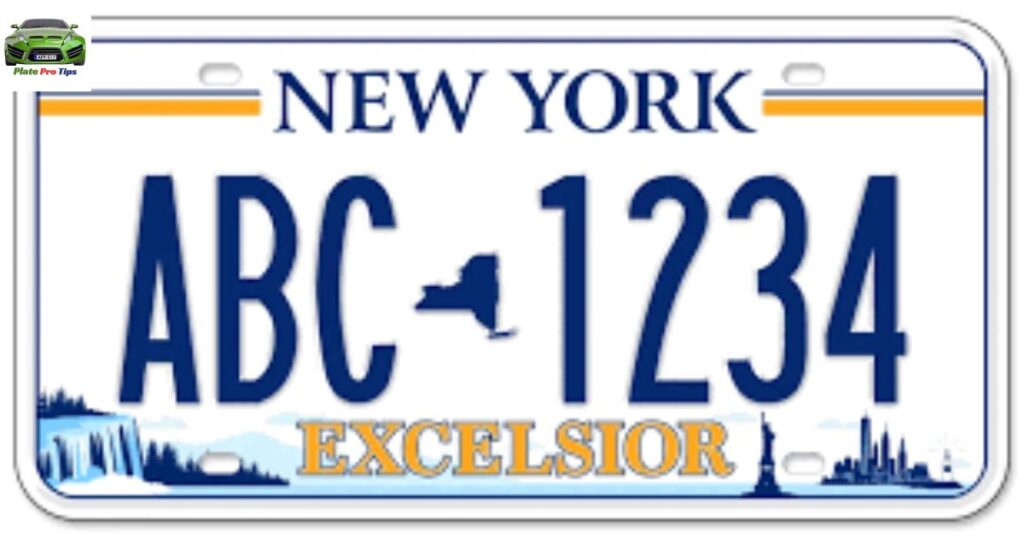 New York Fleet License Plate