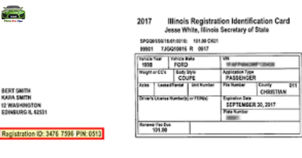 ILLINOIS LICENSE PLATE RENEWAL