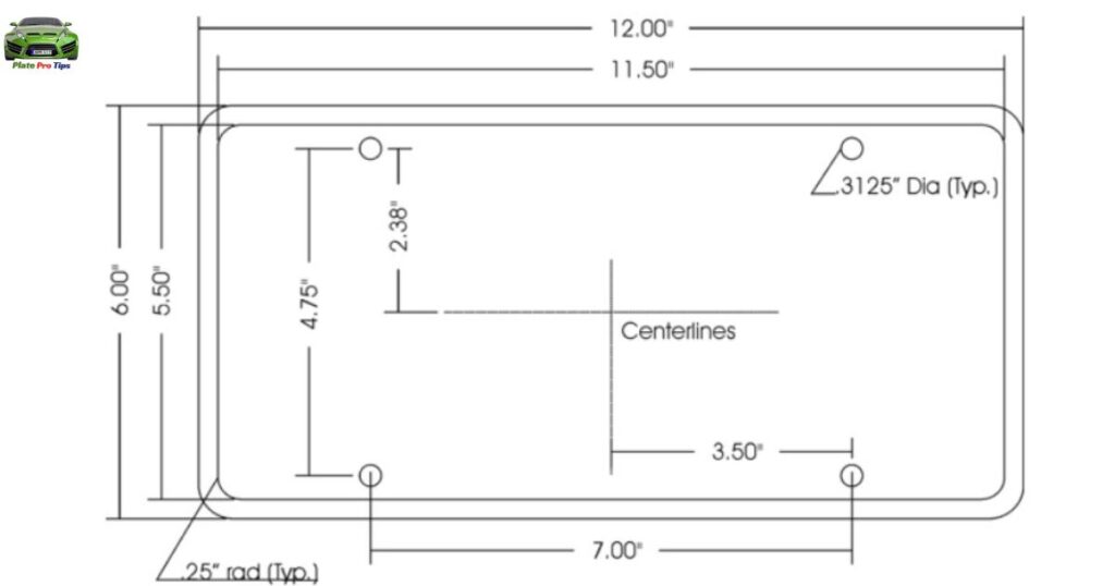 Understanding License Plate Dimensions