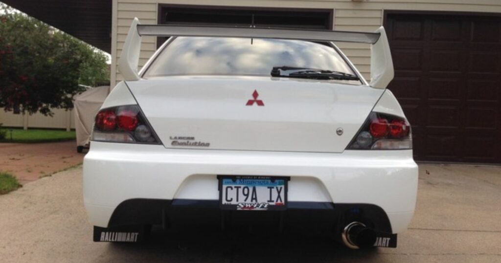 Bent License Plate Jdm