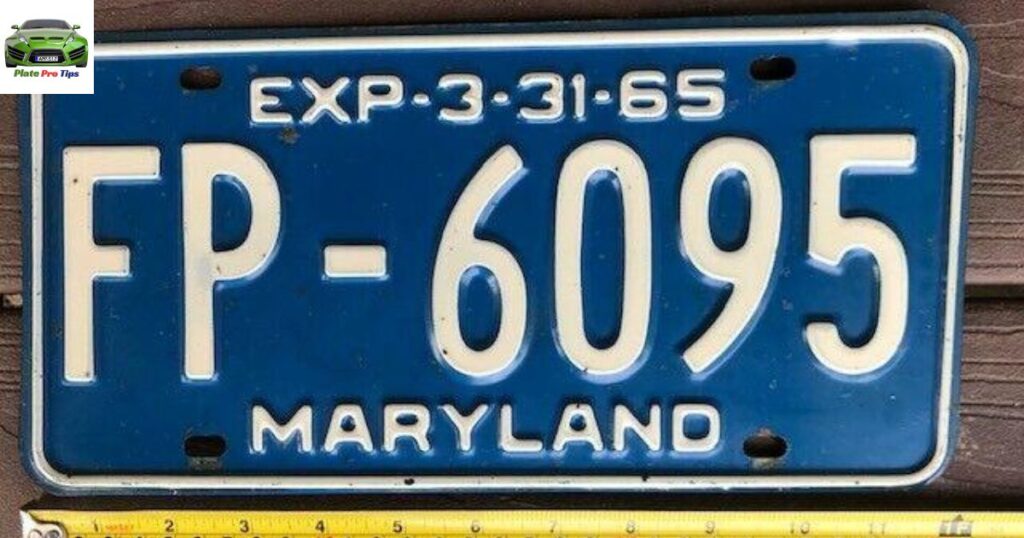 fp license plate maryland