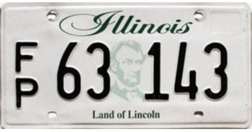 Illinois Fleet License Plate