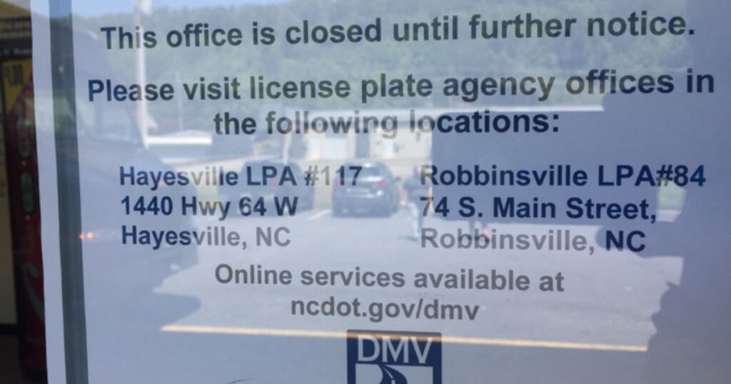 n.c. license plate agency online