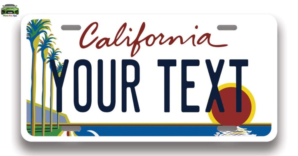 personalized plates california