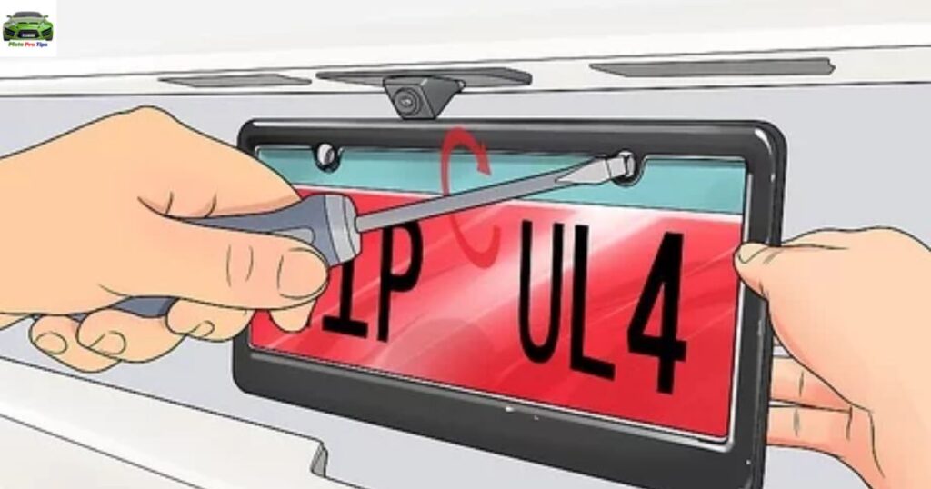  Replacing a License Plate