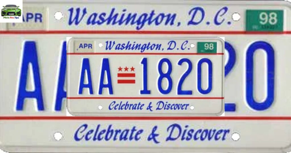 Washington, D.C. Fleet License Plate