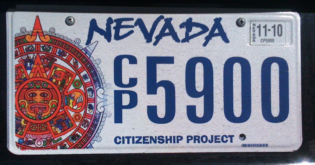 What Does Citizenship Project Mean On A License Plate