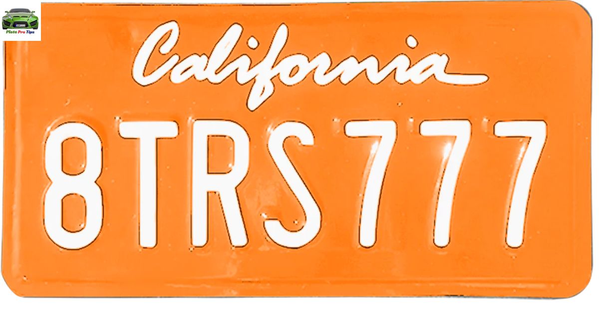 California License Plate Wrap Kit