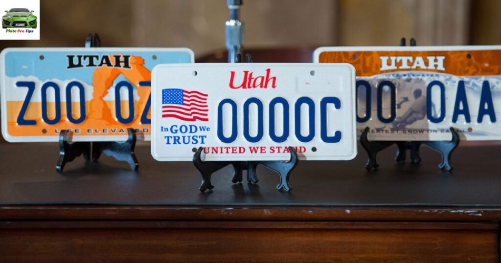 different_license_plate_styles_in_utah