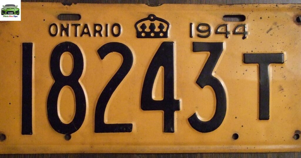 Non-passenger Plates