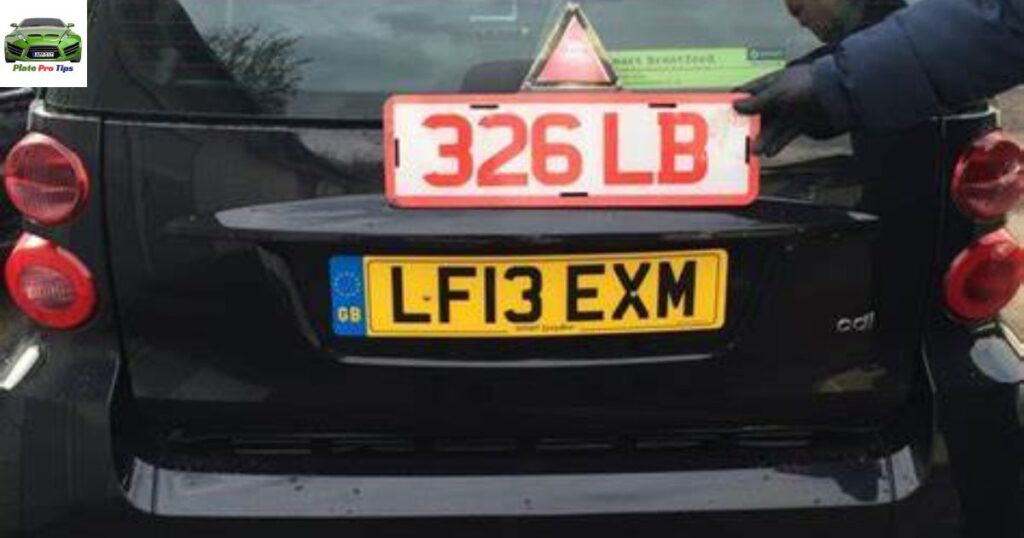 Red Number Plate in the UK: For Traders