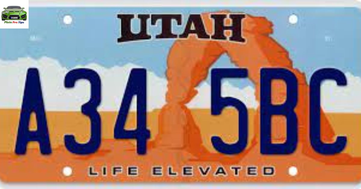 Utah License Plates