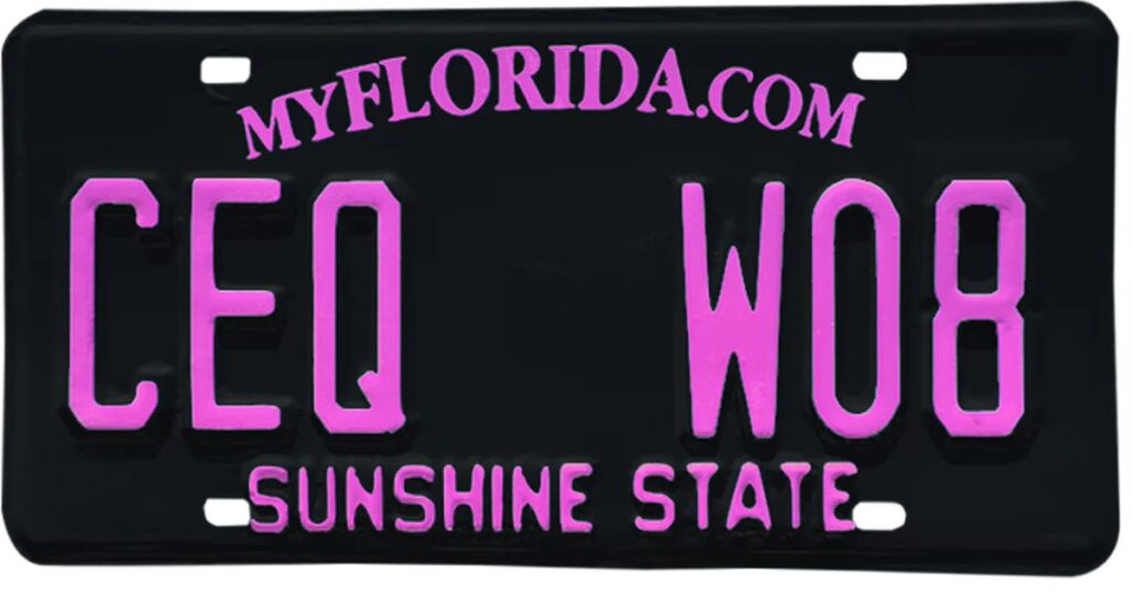 Florida License Plate Wrap Kits