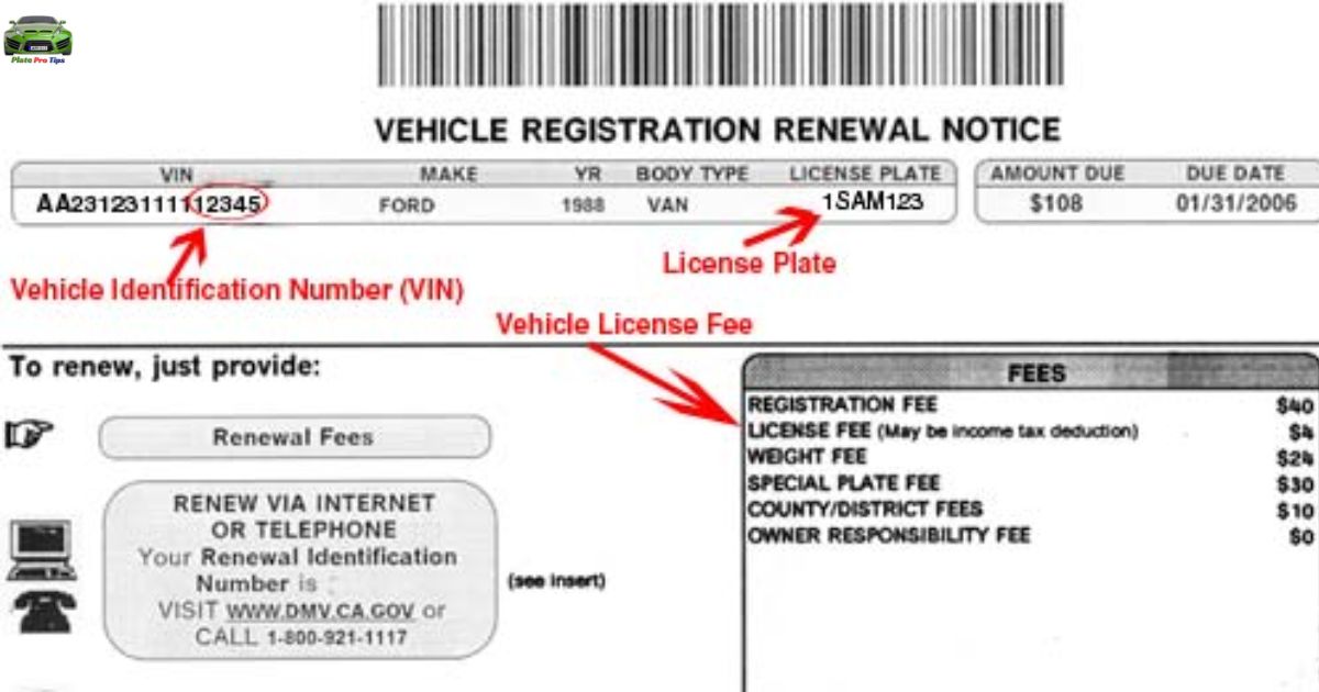 Vehicle Registration Renewal in California