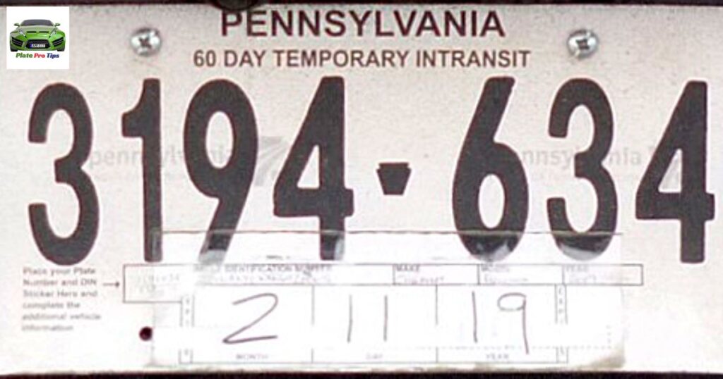 Temporary and Transit Registrations