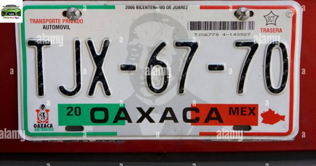 vehicle registration plates of mexico