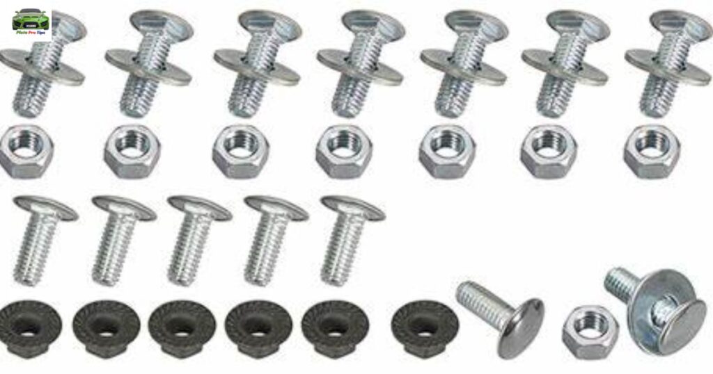 License Plate Screw Types