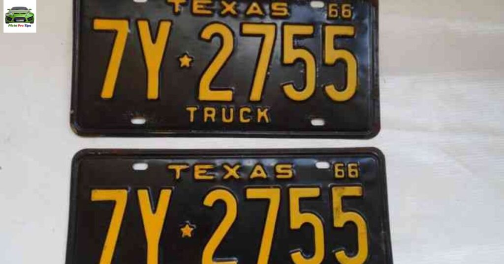 replacement license plate texas online