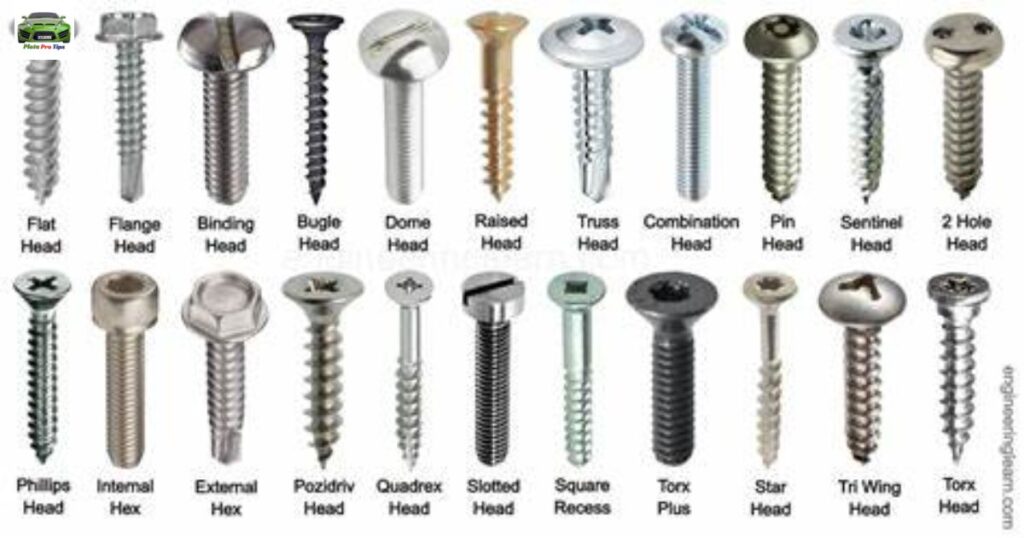 Screw Head Types