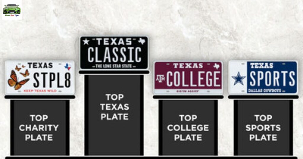 texas license plate designs