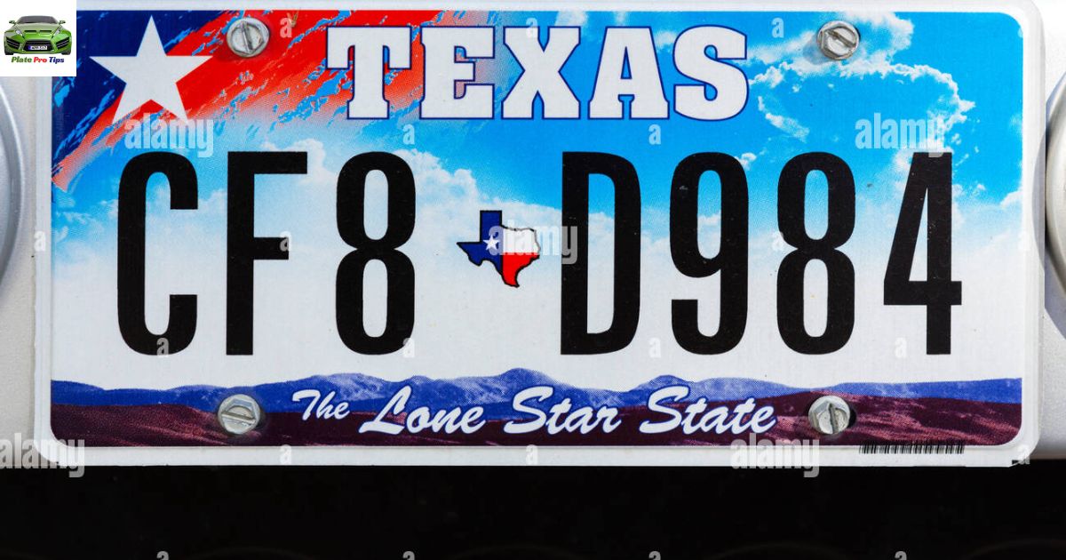 texas license plates