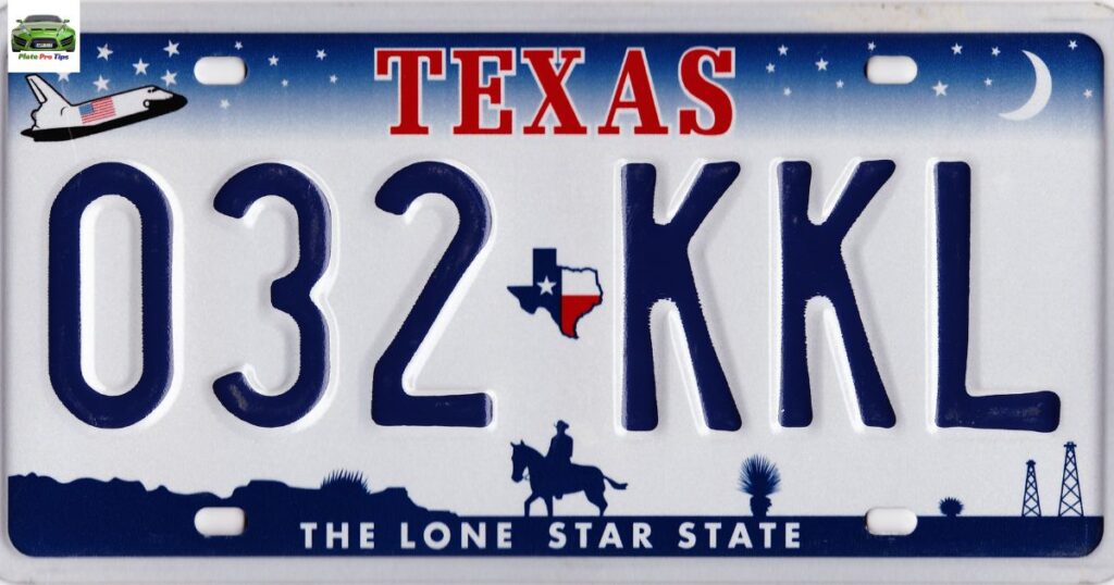 texas license plates laws