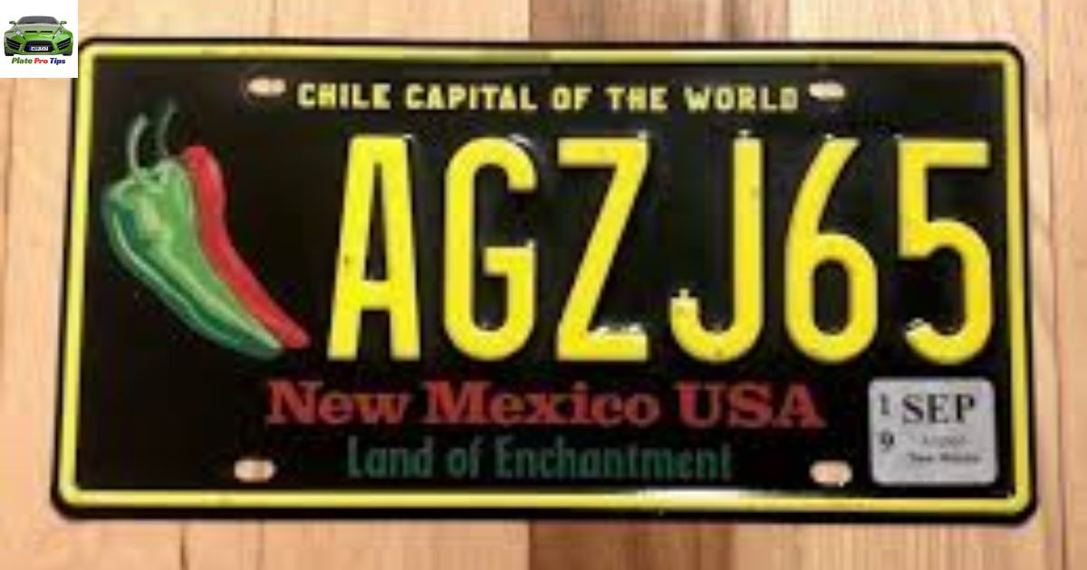 The Unique Charm of New Mexico Chili Pepper License Plates