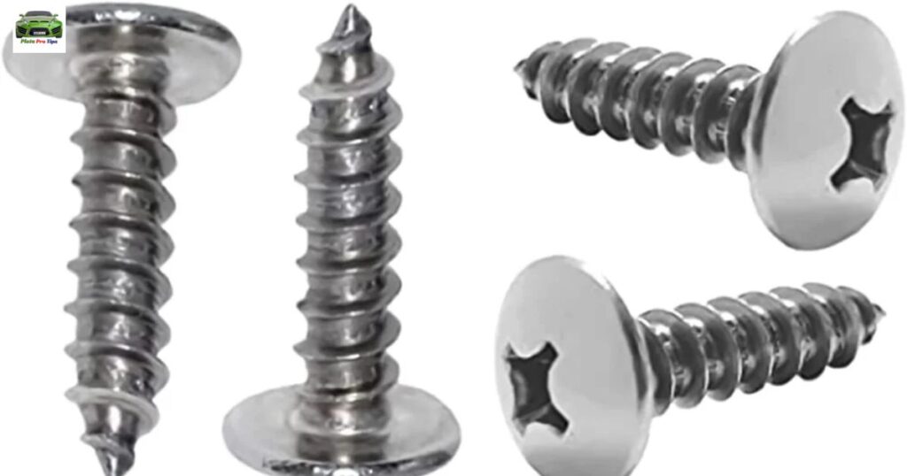 What Are License Plate Screws Made of?