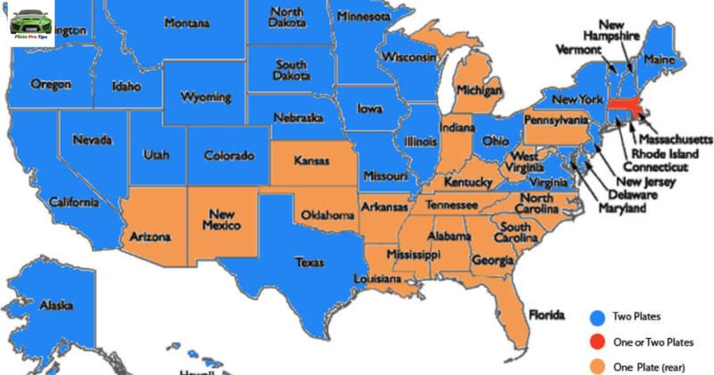 Which States Require Front License Plates?