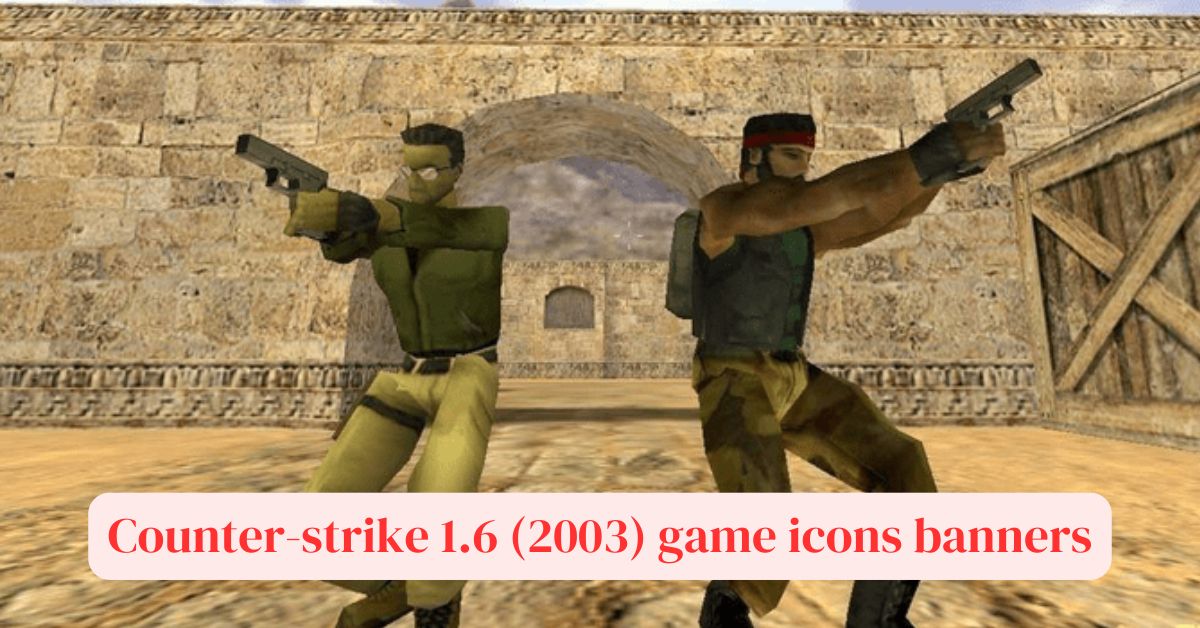 Counter-strike 1.6 (2003) game icons banners