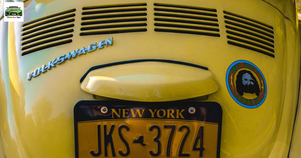 what to do about license plates when selling car?